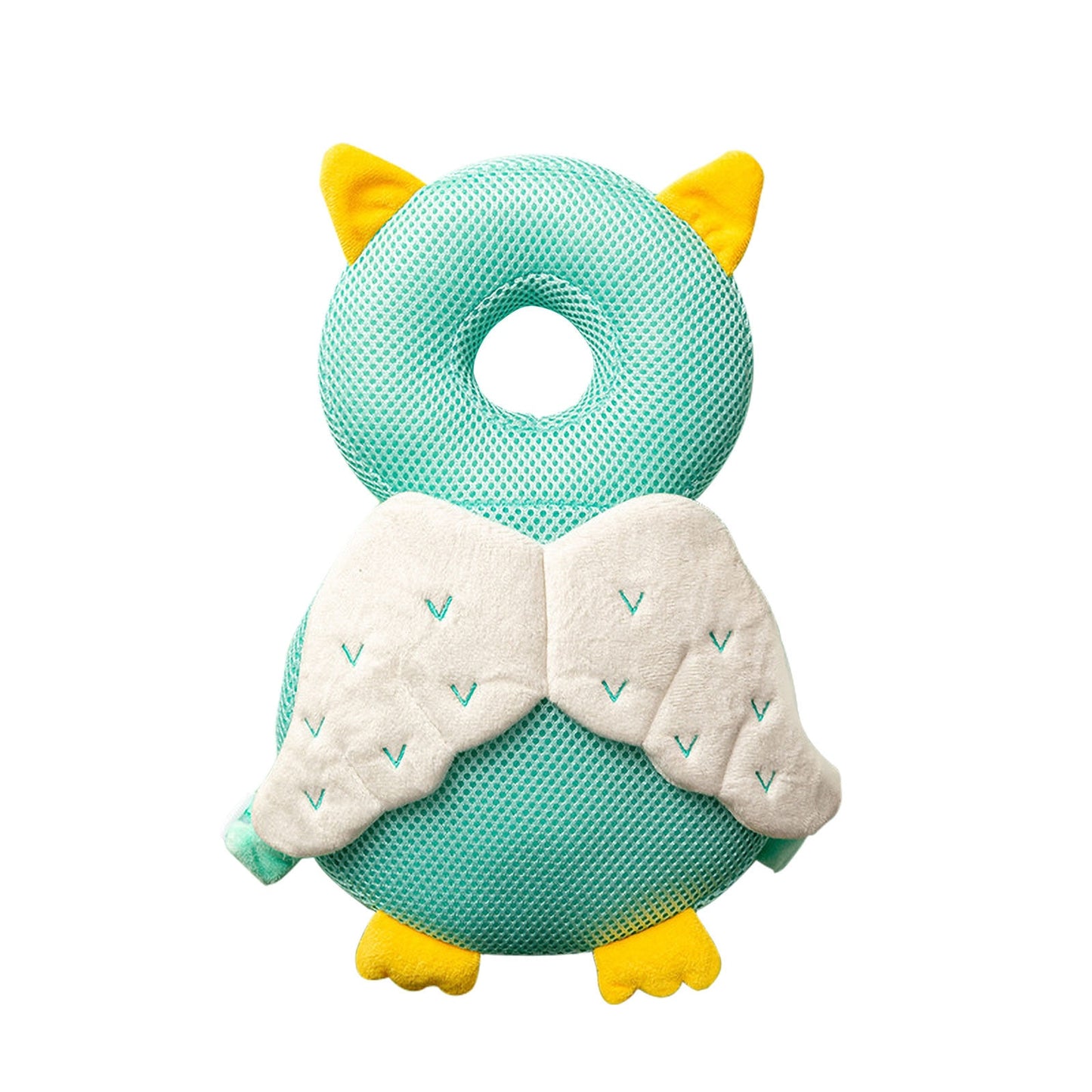 Baby Kopfschutz Kissen mit Fallschutz für Kopf und Rücken, verstellbare Schultergurte, weich und atmungsaktiv für 4–24 Monate