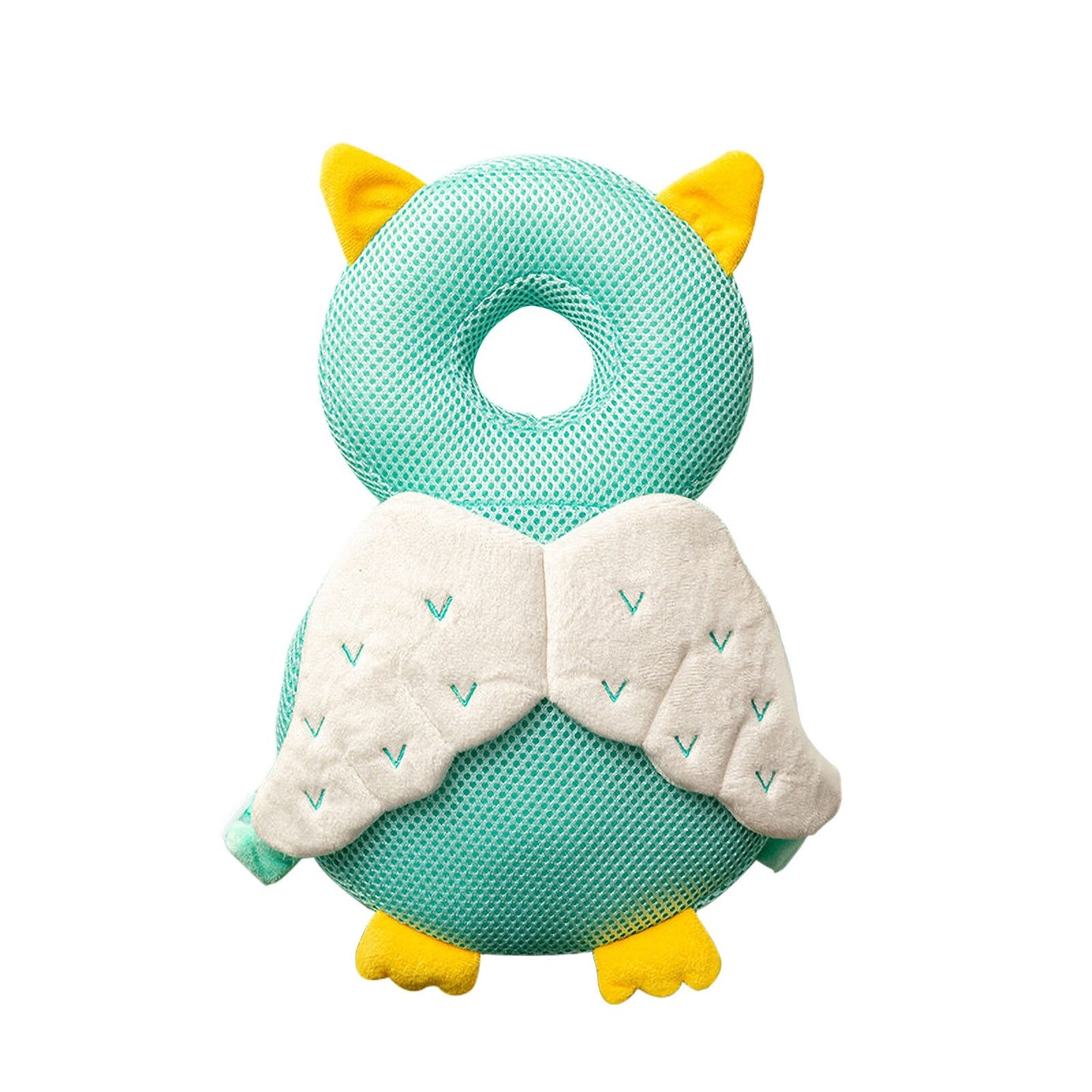 Baby Kopfschutz Kissen mit Fallschutz für Kopf und Rücken, verstellbare Schultergurte, weich und atmungsaktiv für 4–24 Monate