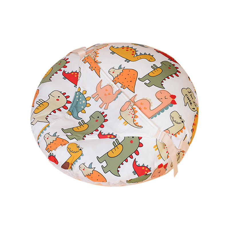 Baby Kissen Oval Baumwolle – Atmungsaktives Kinderkissen mit Mesh für Kleinkinder 1–3 Jahre