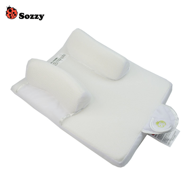 Baby Nest Kissen – Weiches Babynest mit Mesh und Klettverschluss, sicher für Neugeborene 0–4 Monate