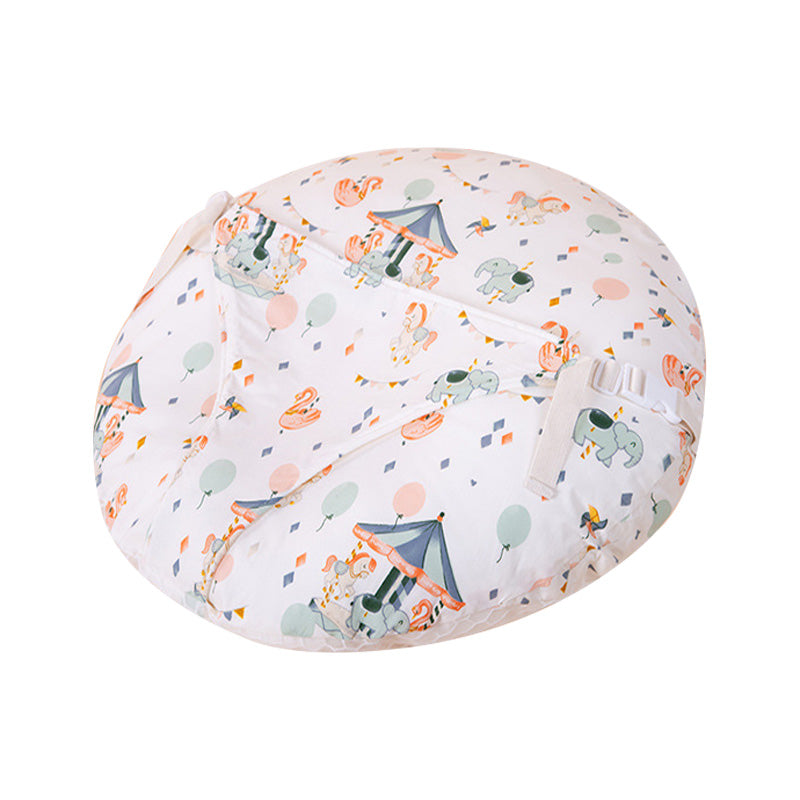 Baby Kissen Oval Baumwolle – Atmungsaktives Kinderkissen mit Mesh für Kleinkinder 1–3 Jahre