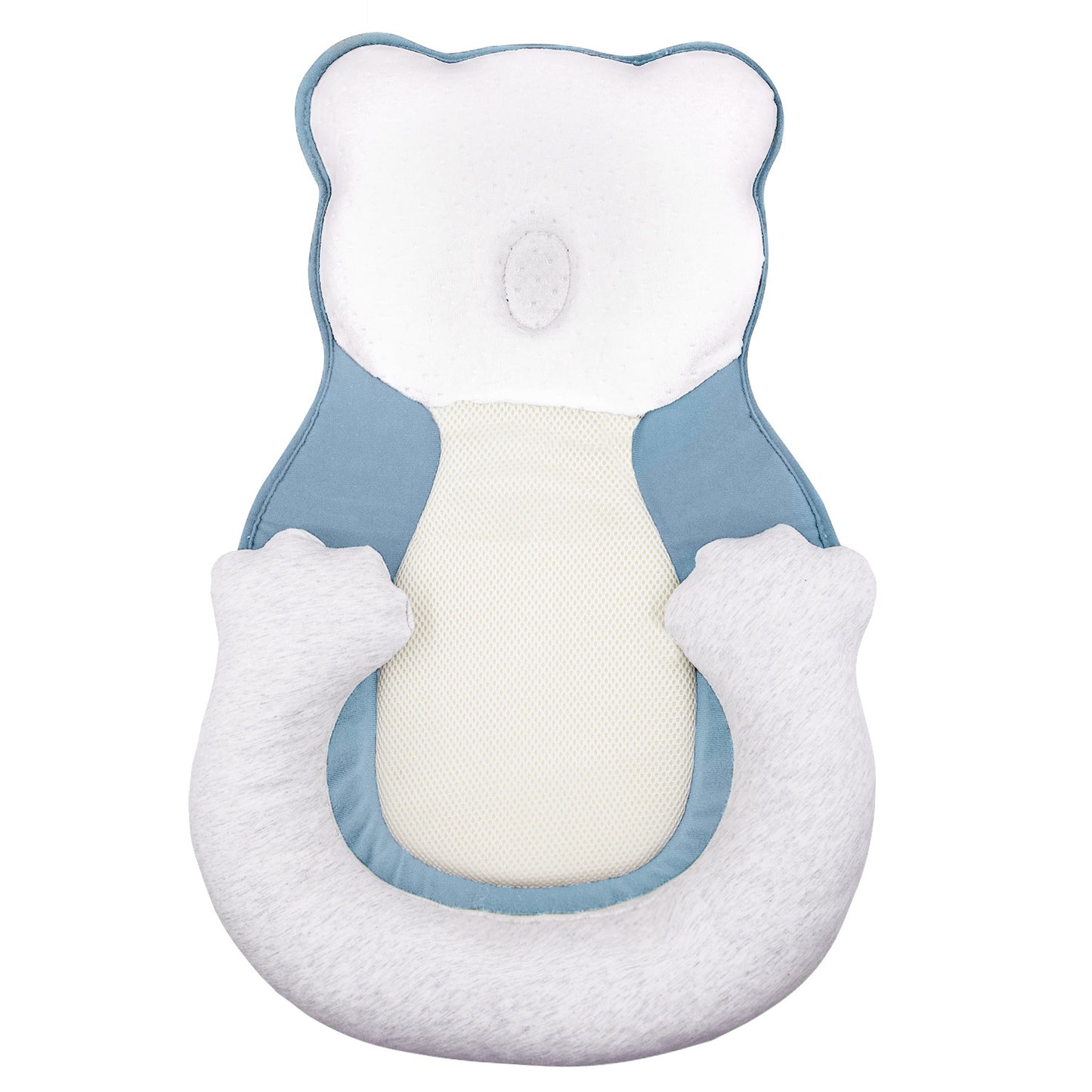 Baby Kissen U-Form Latex – Kinderkissen aus Bambusfaser für Neugeborene, atmungsaktiv