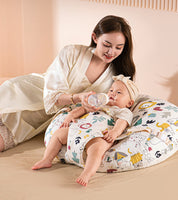 Baby Kissen Oval Baumwolle – Atmungsaktives Kinderkissen mit Mesh für Kleinkinder 1–3 Jahre