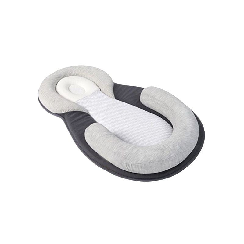 Baby Kissen U-Form für Neugeborene – Baumwolle mit Schwammfüllung, ergonomisch und weich
