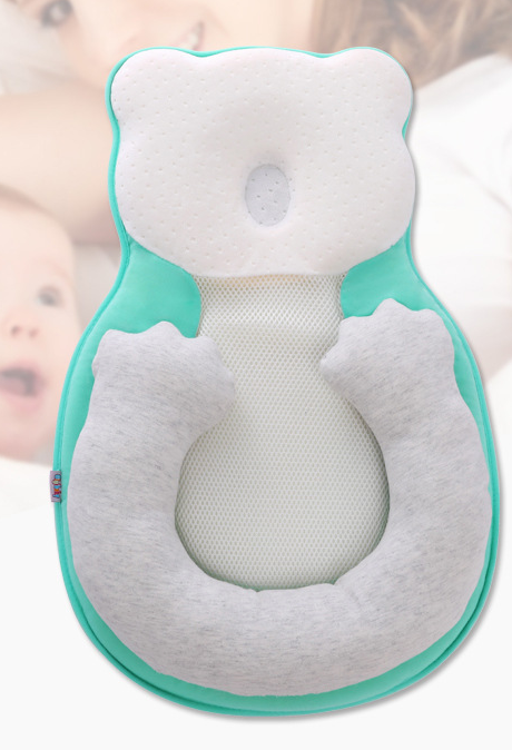 Baby Positionierungskissen – Seitenschläfer Kissen für Neugeborene, gegen Kopfverformung
