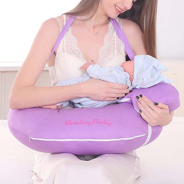 Stillkissen U-Form – Bequeme Schwangerschafts- und Babykissen, stützend und waschbar