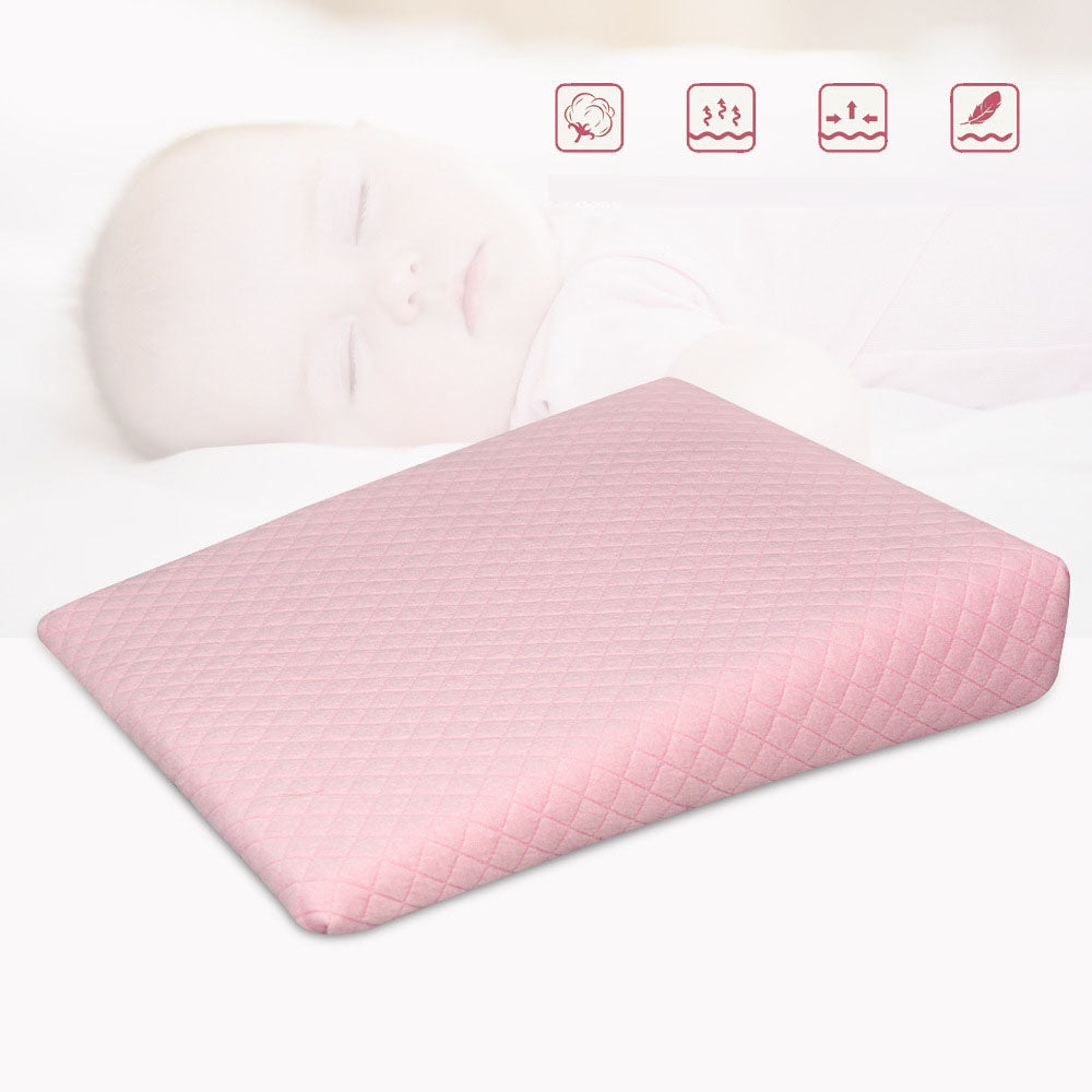 Orthopädisches Kinderkissen Memory Foam – Rechteckiges Babykissen 1–3 Jahre, waschbar