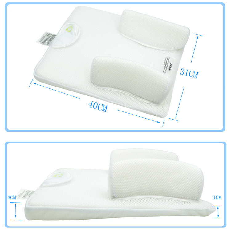 Baby Nest Kissen – Weiches Babynest mit Mesh und Klettverschluss, sicher für Neugeborene 0–4 Monate