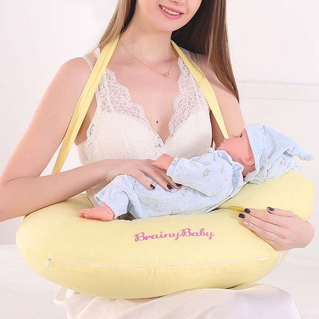 Stillkissen U-Form – Bequeme Schwangerschafts- und Babykissen, stützend und waschbar
