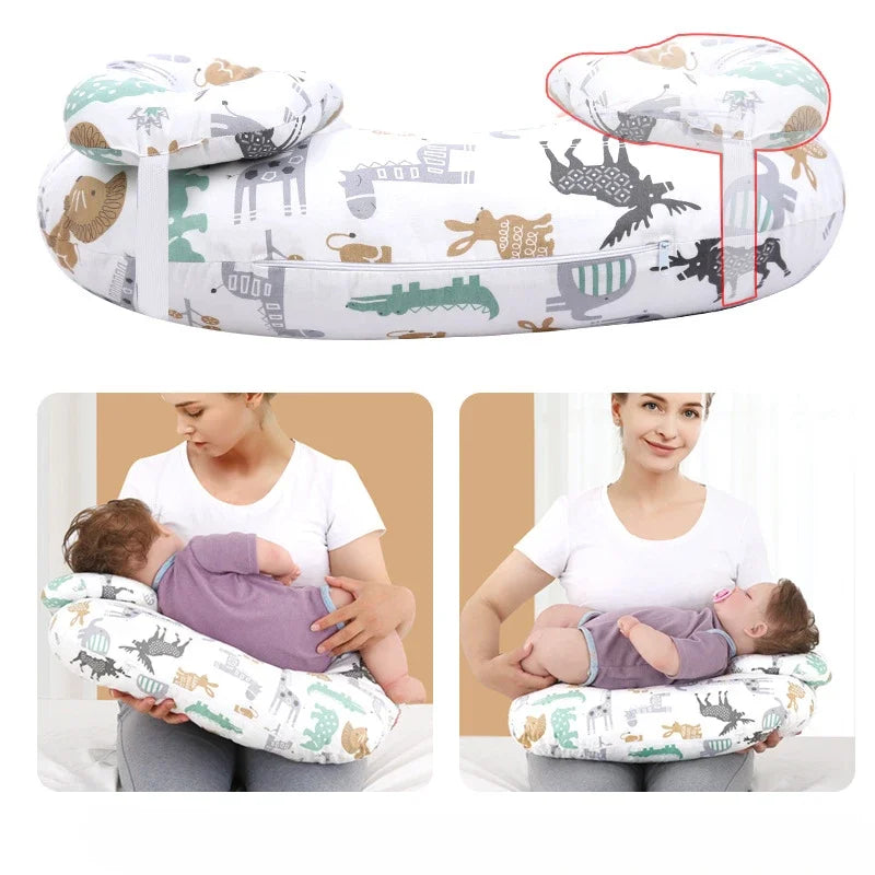 Anti Reflux Kissen Baby – Keilkissen aus Baumwolle gegen Spucken, atmungsaktiv und bequem