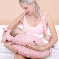 Stillkissen Baby Baumwolle – Multifunktionales Nursing Pillow mit Schultergurt, ergonomisch