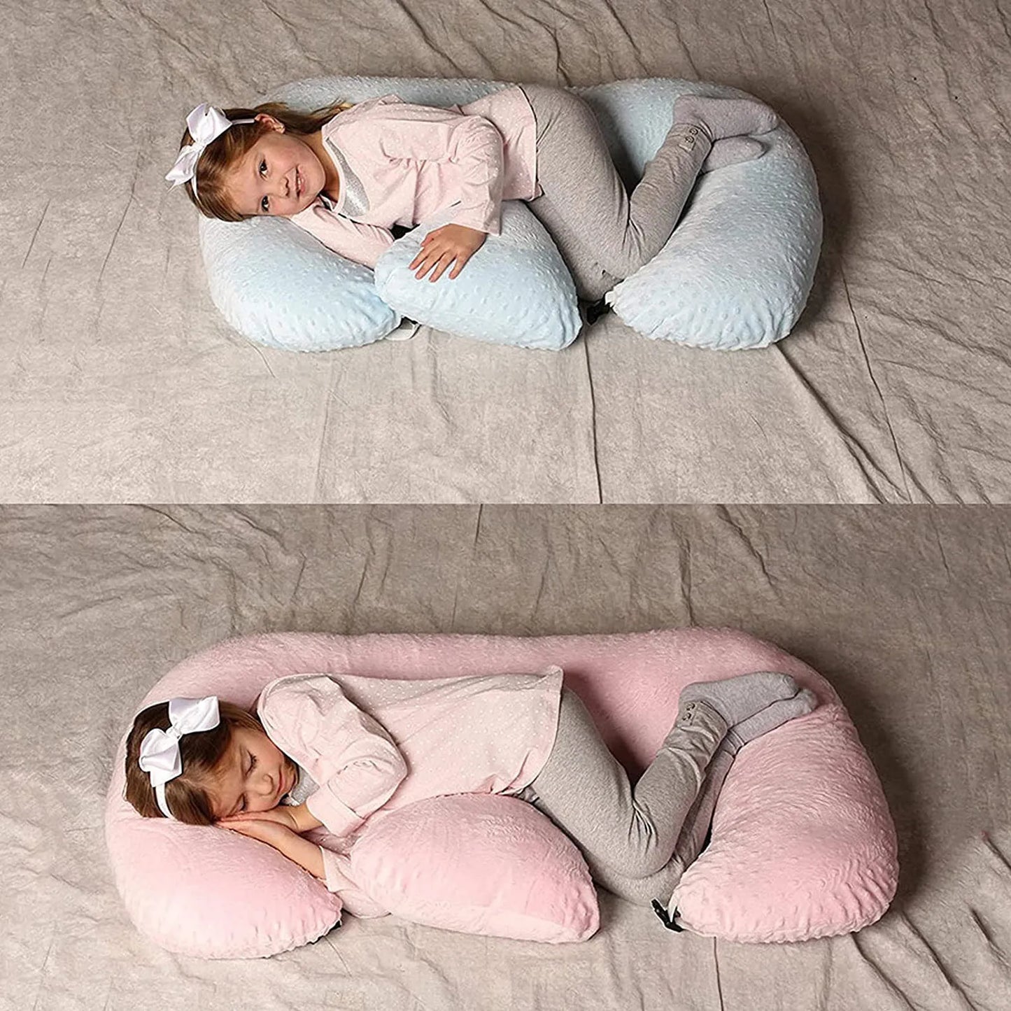 Stillkissen Zwillinge – Multifunktionales Baby Kissen Baumwolle für Füttern, Schlafen und Schwangerschaft
