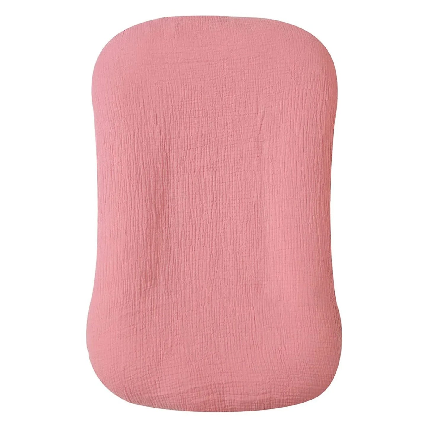 Babynest Bezug Musselin – Weicher Bio-Baumwolle Slipcover für Neugeborenen Lounger, waschbar