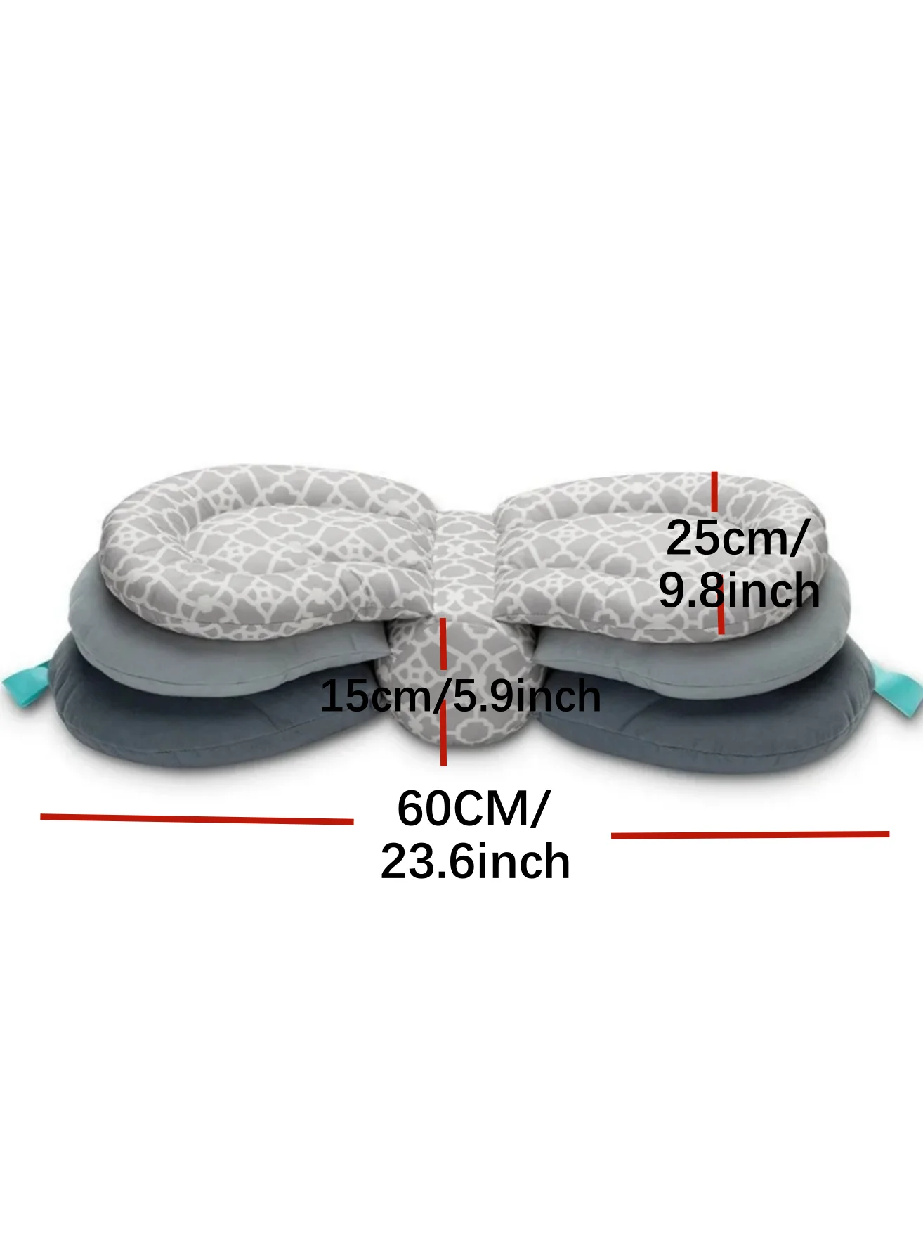 Stillkissen Baby – Multifunktionales Kissen für Neugeborene, Anti Reflux und ergonomisch