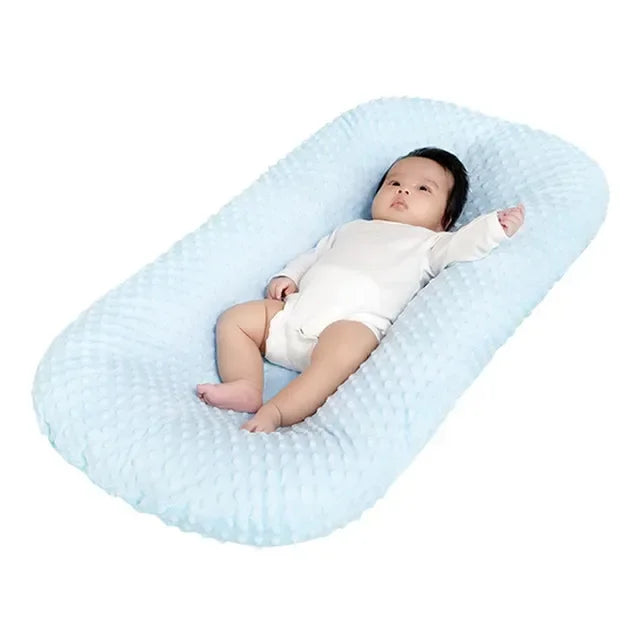 Babynest Bezug Minky Polyester – Slipcover 78×54 cm für 74×45 cm Lounger, weich und waschbar