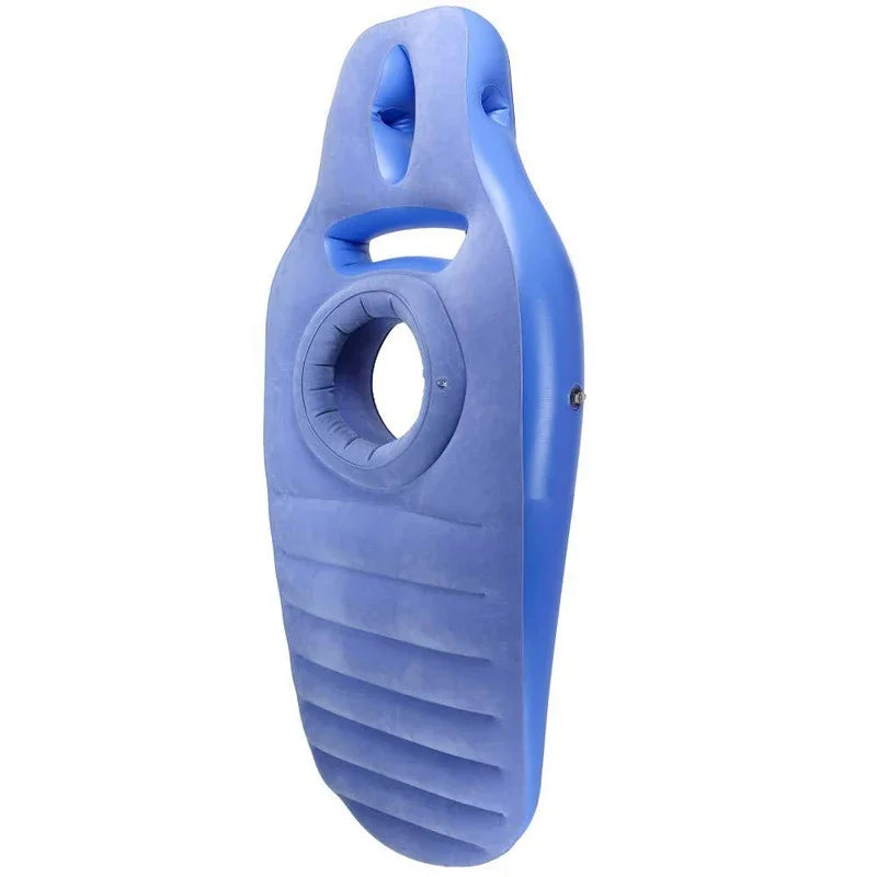 Aufblasbares Schwangerschaftskissen zum Bauchliegen – Schlafhilfe & Entlastung für Schwangere 170×65×22 cm