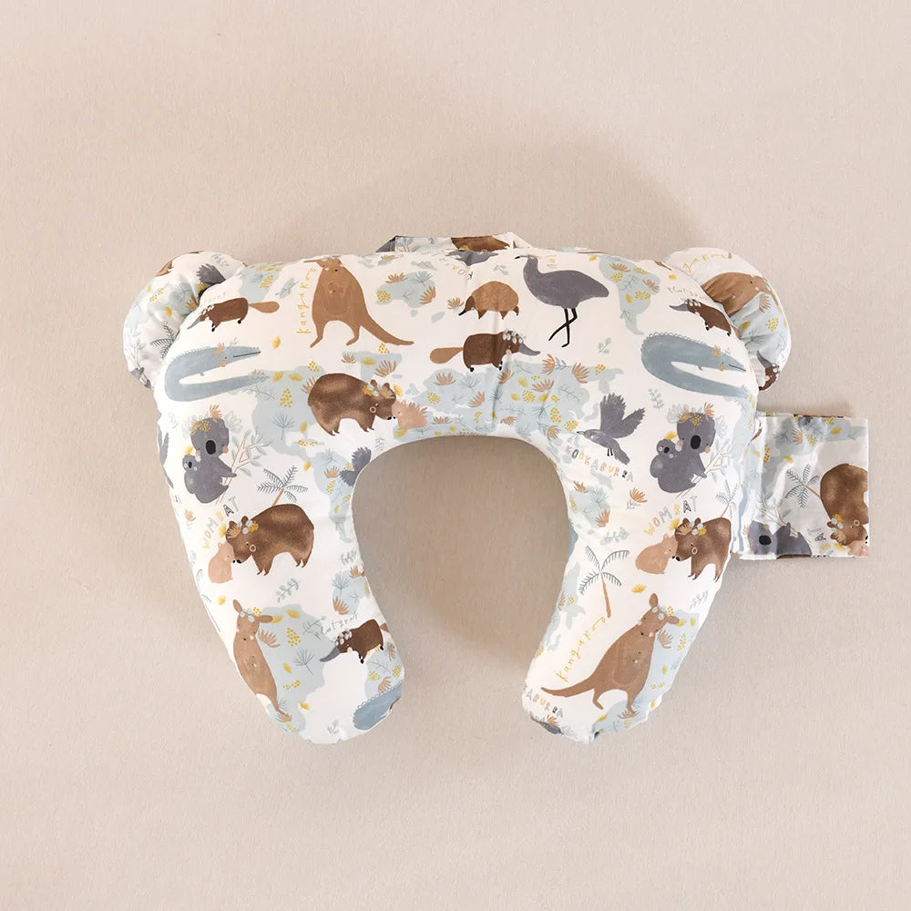 Stillkissen Baby Baumwolle – Ergonomisches Nursing Pillow für Füttern und Spielen, waschbar