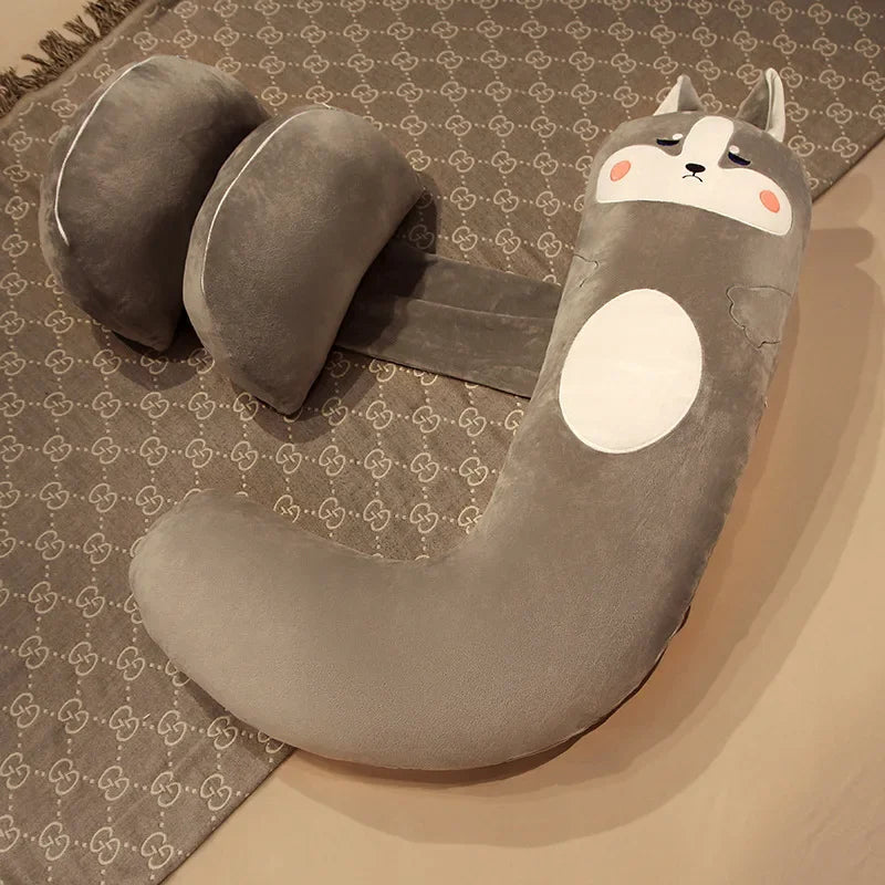 Seitenschläferkissen für Schwangere – Weiches Schwangerschaftskissen mit Bauch- & Rückenstütze, Komfort-Lendenkissen 105×50cm