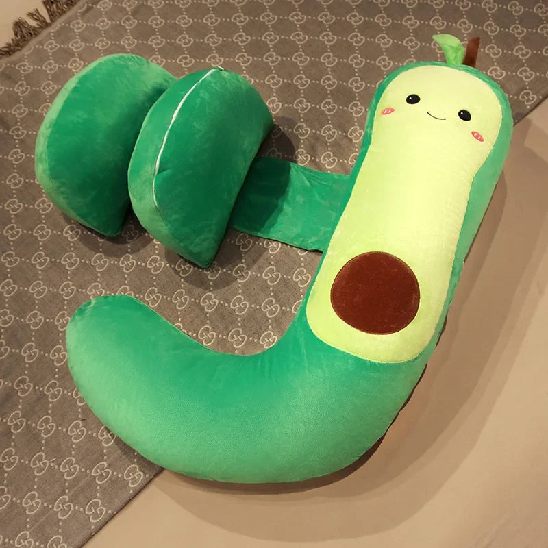 Seitenschläferkissen für Schwangere – Weiches Schwangerschaftskissen mit Bauch- & Rückenstütze, Komfort-Lendenkissen 105×50cm