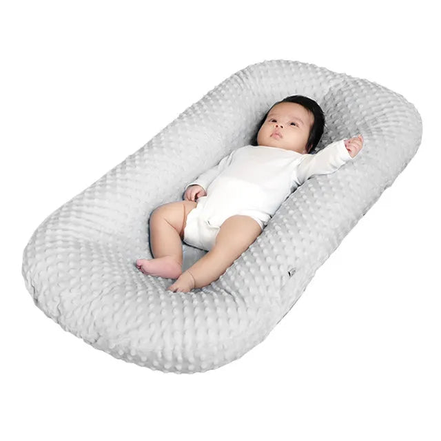 Babynest Bezug Minky Polyester – Slipcover 78×54 cm für 74×45 cm Lounger, weich und waschbar