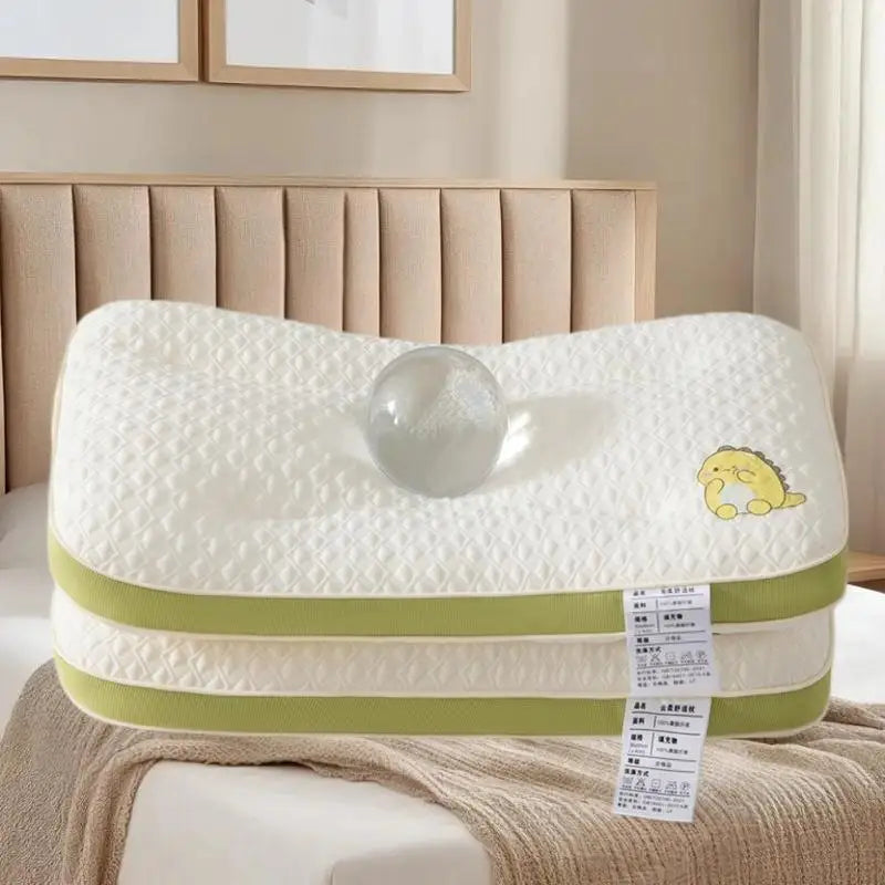 Kinderkissen Rechteck – Orthopädisches Kissen 30×50 cm für Wirbelsäulenstütze, alle Jahreszeiten