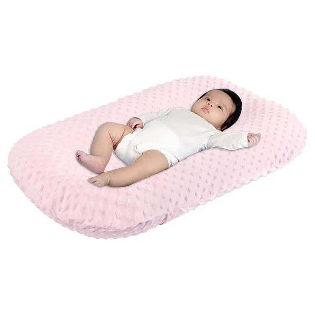 Babynest Bezug Minky Polyester – Slipcover 78×54 cm für 74×45 cm Lounger, weich und waschbar