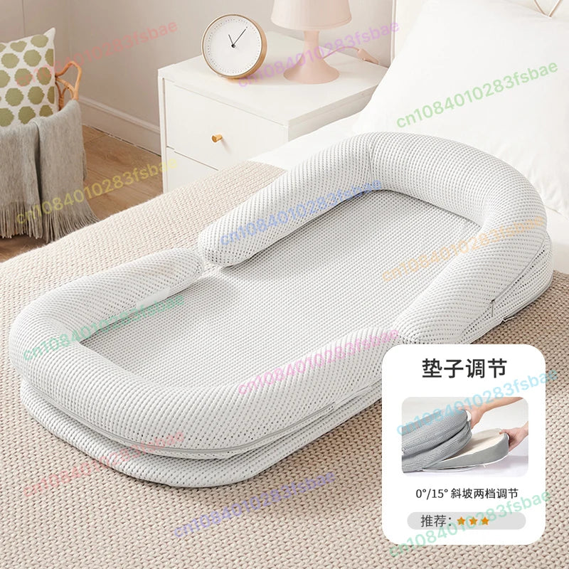 Anti Reflux Kissen Baby – Neugeborenen Bett mit Schräglage Matratze gegen Spucken und Reflux