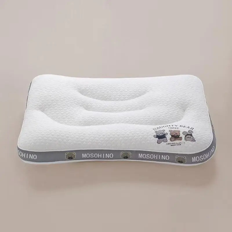 Kinderkissen Rechteck – Orthopädisches Kissen 30×50 cm für Wirbelsäulenstütze, alle Jahreszeiten