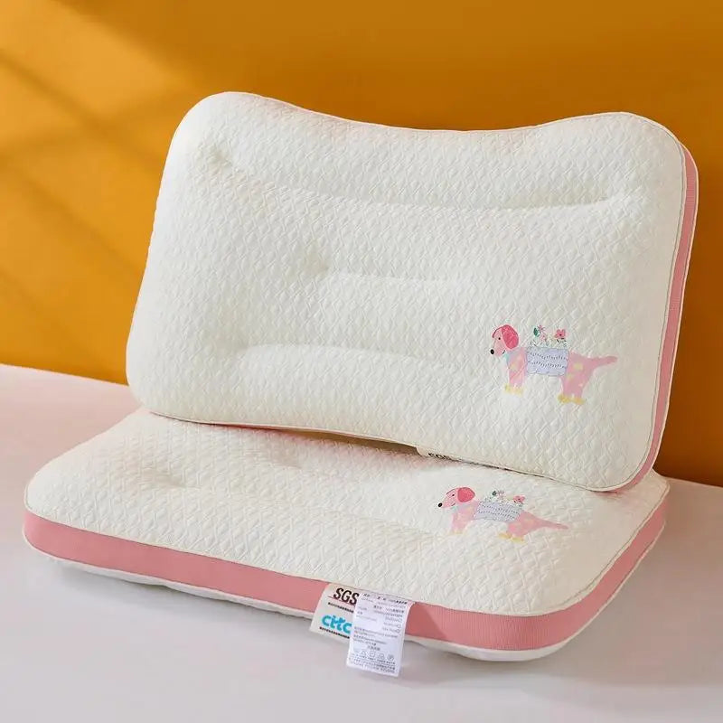 Kinderkissen Rechteck – Orthopädisches Kissen 30×50 cm für Wirbelsäulenstütze, alle Jahreszeiten
