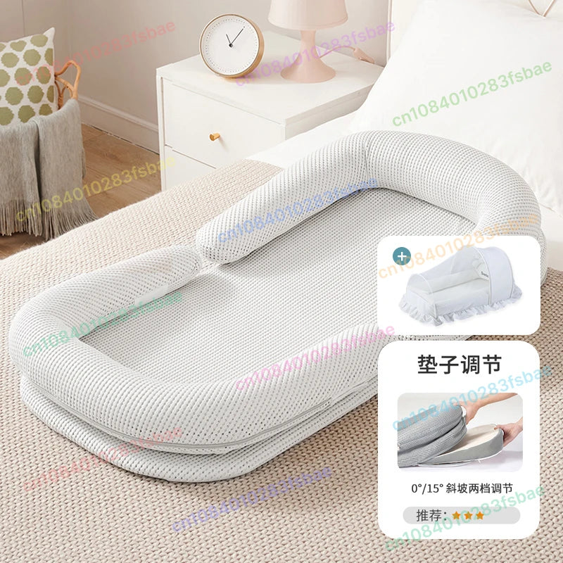 Anti Reflux Kissen Baby – Neugeborenen Bett mit Schräglage Matratze gegen Spucken und Reflux