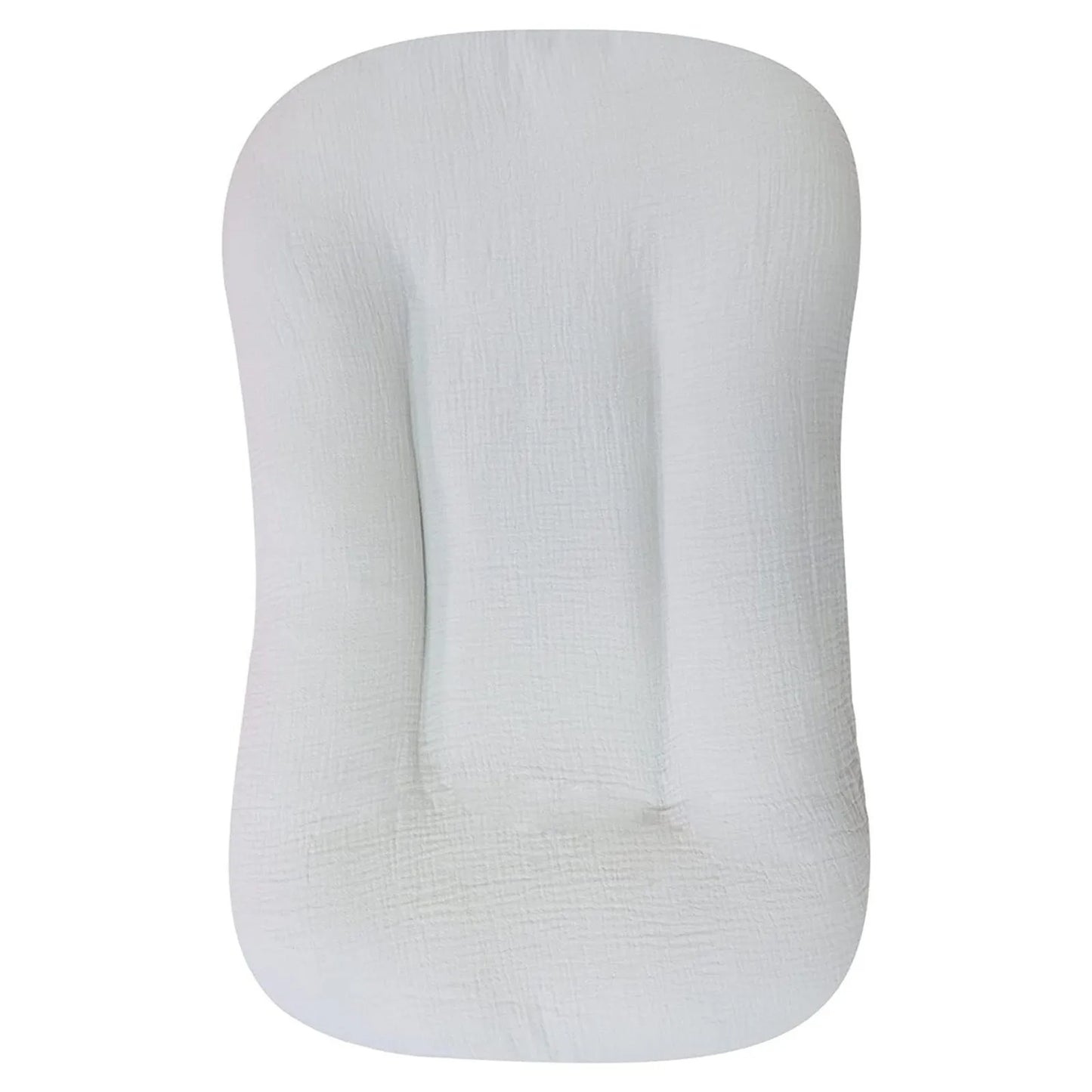 Babynest Bezug Musselin – Weicher Bio-Baumwolle Slipcover für Neugeborenen Lounger, waschbar