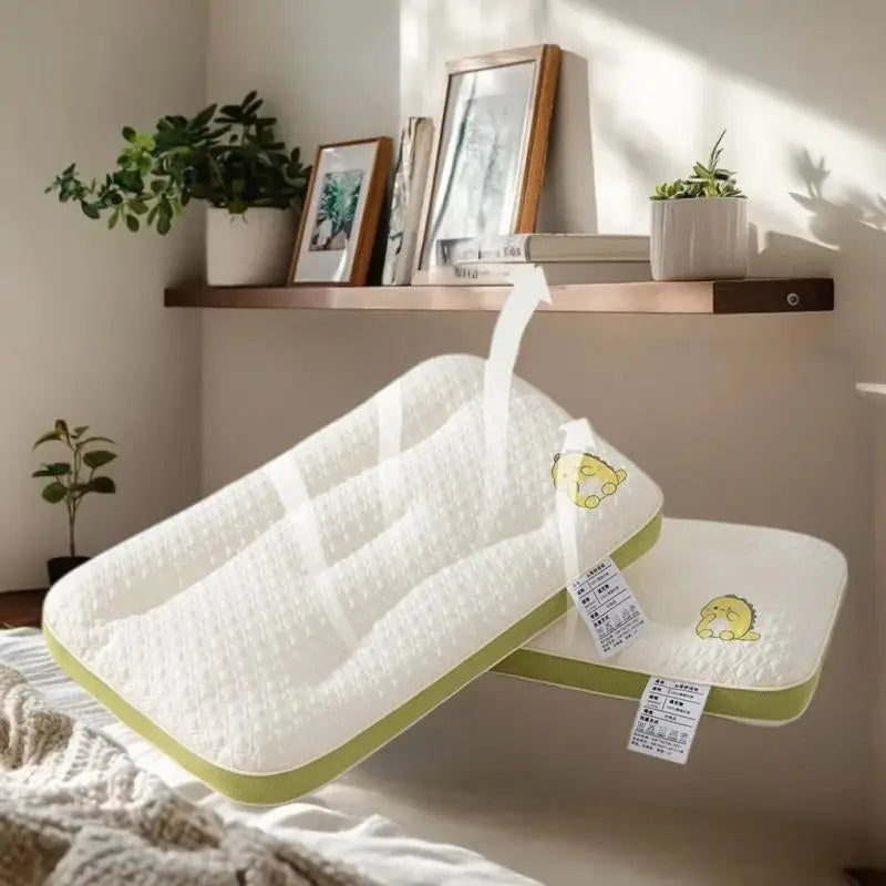 Kinderkissen Rechteck – Orthopädisches Kissen 30×50 cm für Wirbelsäulenstütze, alle Jahreszeiten