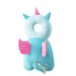 Baby Kopfschutz Kissen mit Fallschutz für Kopf und Rücken, verstellbare Schultergurte, weich und atmungsaktiv für 4–24 Monate