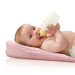 Premium Anti-Reflux Schrägkissen (Memory Foam) - Bezug abnehmbar & Waschbar - Für ruhigen Babyschlaf