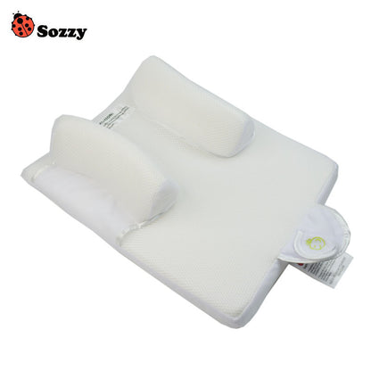 Baby Nest Kissen – Weiches Babynest mit Mesh und Klettverschluss, sicher für Neugeborene 0–4 Monate