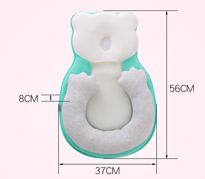 Baby Positionierungskissen – Seitenschläfer Kissen für Neugeborene, gegen Kopfverformung
