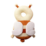 Baby Kopfschutz Kissen mit Fallschutz für Kopf und Rücken, verstellbare Schultergurte, weich und atmungsaktiv für 4–24 Monate