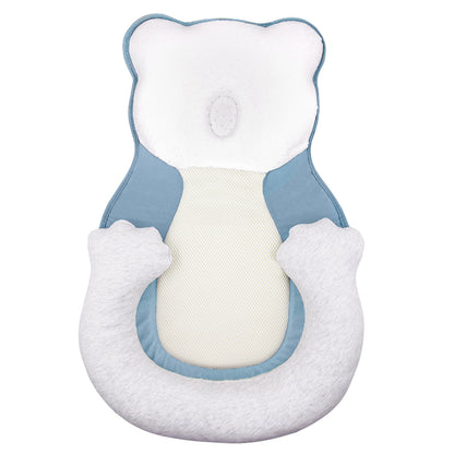 Baby Kissen U-Form Latex – Kinderkissen aus Bambusfaser für Neugeborene, atmungsaktiv
