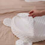 Ergonomisches Anti-Reflux U-Kissen (Memory Foam) - Sicherer Schlaf & Lagerung - Gegen Spucken & Plattkopf