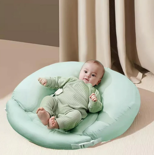 Anti Reflux Kissen Baby U-Form – Ergonomisches Babykissen aus Baumwolle für Neugeborene