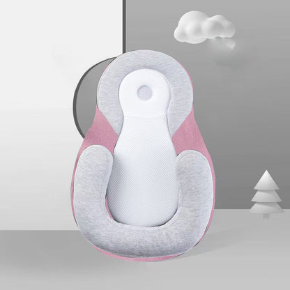 Baby Kissen U-Form für Neugeborene – Baumwolle mit Schwammfüllung, ergonomisch und weich
