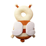 Baby Kopfschutz Kissen mit Fallschutz für Kopf und Rücken, verstellbare Schultergurte, weich und atmungsaktiv für 4–24 Monate