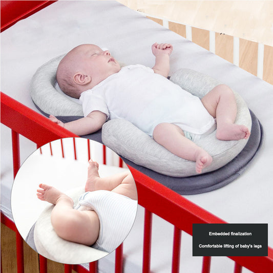 Baby Kissen U-Form für Neugeborene – Baumwolle mit Schwammfüllung, ergonomisch und weich