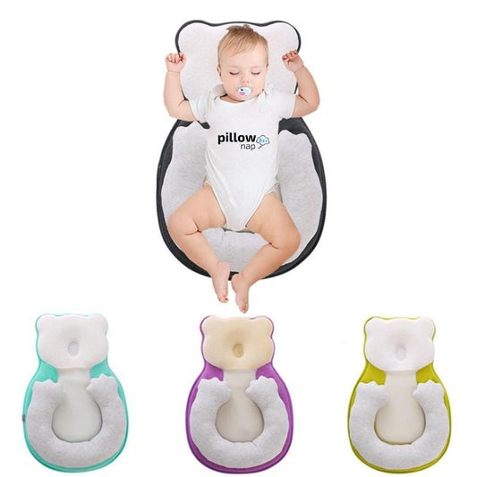 Baby Kissen U-Form Latex – Kinderkissen aus Bambusfaser für Neugeborene, atmungsaktiv