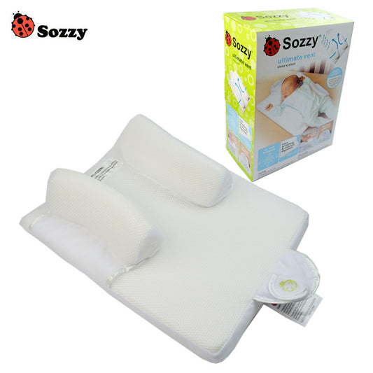 Baby Nest Kissen – Weiches Babynest mit Mesh und Klettverschluss, sicher für Neugeborene 0–4 Monate