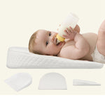 Premium Anti-Reflux Schrägkissen (Memory Foam) - Bezug abnehmbar & Waschbar - Für ruhigen Babyschlaf