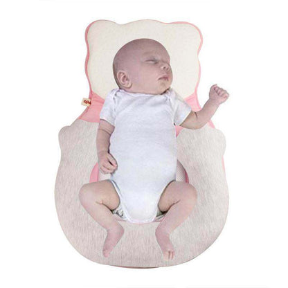 Baby Kissen U-Form Latex – Kinderkissen aus Bambusfaser für Neugeborene, atmungsaktiv