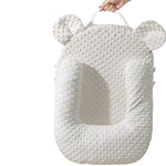 Premium Memory Foam Baby Anti-Reflux Kissen - 100% Baumwolle Bezug - Gegen Spucken & Verschlucken