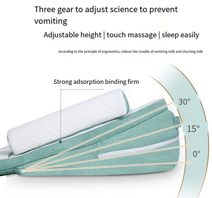 Babynest Baumwolle – Weiches Nestchen 88×45 cm für Neugeborene, modern und atmungsaktiv