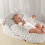 Premium Memory Foam Baby Anti-Reflux Kissen - 100% Baumwolle Bezug - Gegen Spucken & Verschlucken